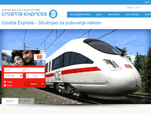Tablet Screenshot of croatia-express.com